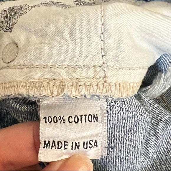 Lovers & Friends Dylan Boyfriend jeans shorts, distressed, color Harper, sz 24 - Picture 8 of 15